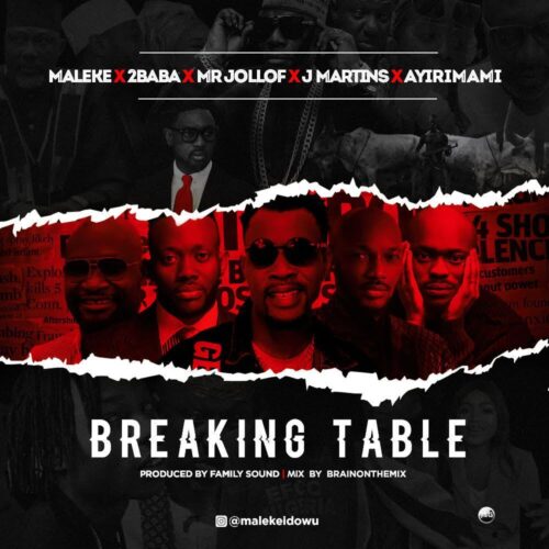 Maleke Ft 2Baba x Mr Jollof x J Martins x Ayirimami – Breaking Table