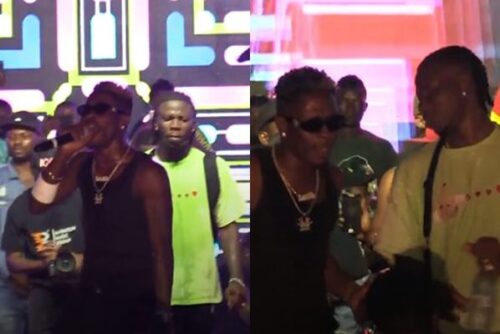 Stonebwoy and Shatta Wale performs together at ‘Ashaiman To The World’ Concert