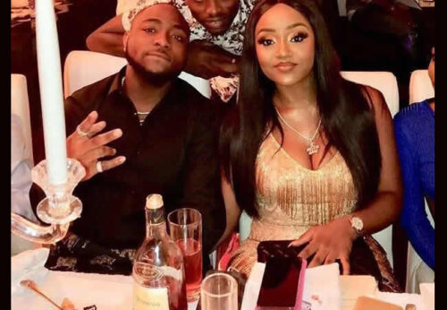 Davido's Love Chioma Teased Him As He Exhibited His Wack Dance Moves As They Had Dinner Together (Watch)