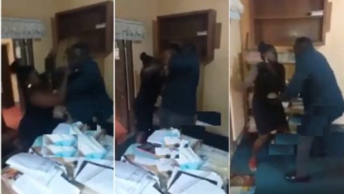 Did This Guy Beat A Female Lawyer In Her Office Breaks? Watch Video Here