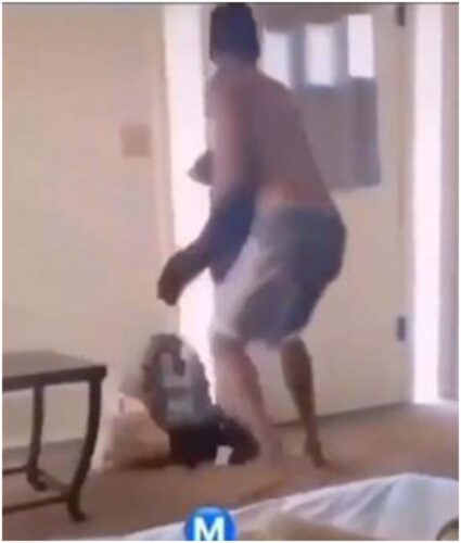 Man Nearly Hit His Head When Girlfriend Told Him Her Husband Is Home (Video)