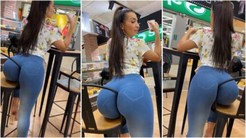 Saxy Curvy Queen Of Slays Siting Position Leaves Bar Confused - Watch Here
