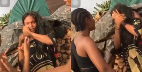 Slay Queen Gets Hot Slaps From Teen For Dating Her Father - Video Here