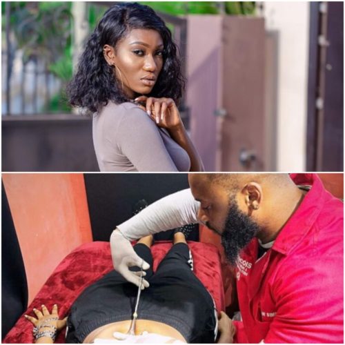 Video Of How Wendy Shay's Piercing Was Done - See The Pains