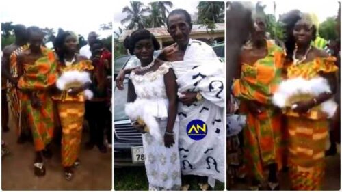24 Year Old Lady Marries A 90 Year Old Man - Video Will Make You Cry