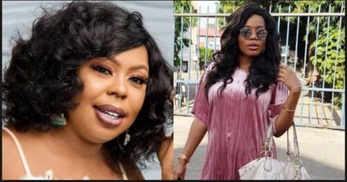 Afia Schwar Invites Mzbel To A Contest As She Throws Money On Grounds - Video