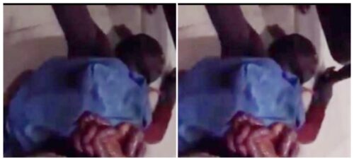 Intestines Of Man Comes Out Of His Stomach After He Was Shot By Security Agents - Video