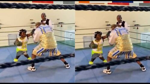Short Boxer, Shatta Bundle Disgrace Ayittey Powers In A Fight - Video