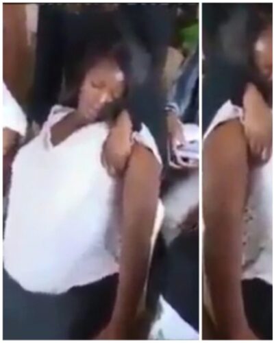 Woman Waist Swing When Man Of God Anoint Her With Holy Oil - Video