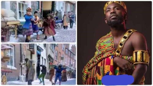 Hollywood Christmas movie “Jingle Jangle” Features Bisa Kdei - Video