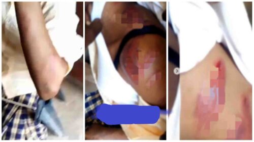 Mum Brutalizes Daughter After Seeing Her With A Boy - Video Will Make U Cry