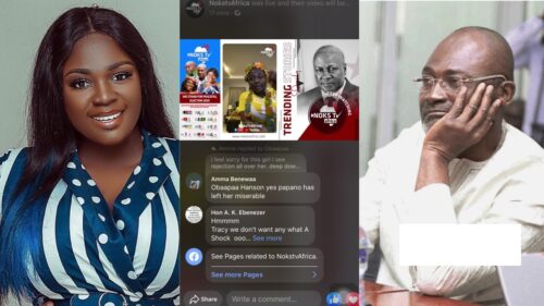 Tracey Boakye Exposes Kennedy Agyapong - ‘You Sleep With A Popular Actress At East Legon’ - Listen