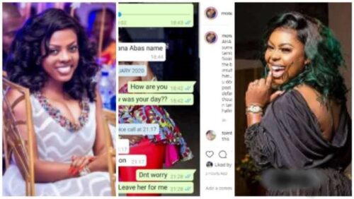 Afia SHWARZNEGGAR Was Paid To Tarnish Nana Aba Anamoah's Image - Chat Exposed