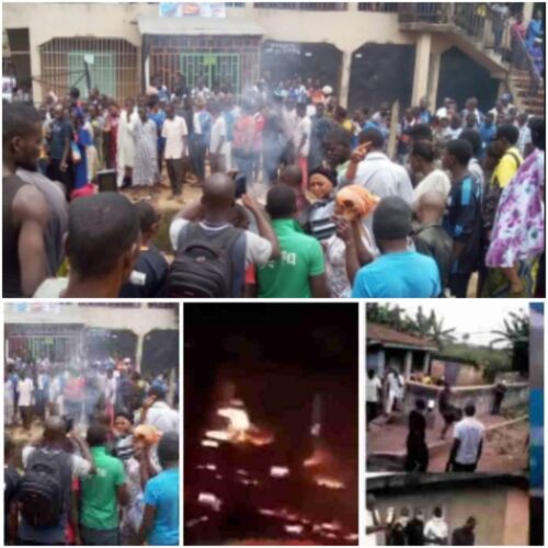 Angry Mob Set Ablaze Ritualist Den Managed By 2 Brothers - Watch Video