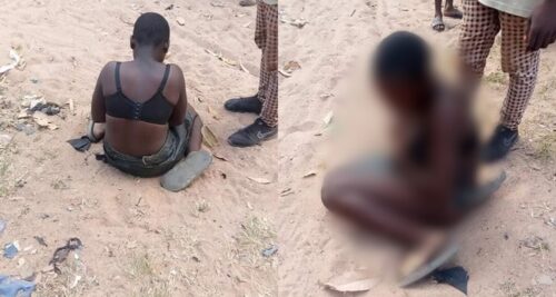 Under 15 Year Old Girl Allegedly Beaten Up Aunt In Benue N Thrown Out Naked Into The Street - Watch N Read