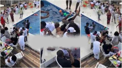 What These Wild Boys Did To A Slay Queen @ A Pool Party Is Shocking - Video