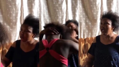 Girl Beating Up By Mom After Pranking Her With Pregnancy - Video
