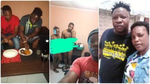 Guy Takes Selfie With His Cheating Wife N Best Friend 4 In-Laws To See - Watch