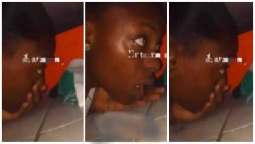 Wife's Visit Made Sidechic Hides Under The Bed When Enjoying With Her Husband - Video