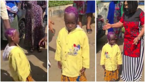 6-year-old girl scalp decays after her aunt reportedly poured kerosene on her head - Watch
