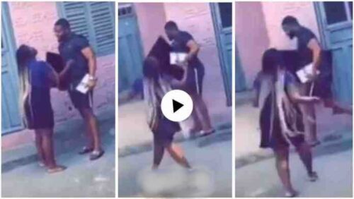 Guy In Pain Went 4 TV & Decoder He Bought 4 Lover Few Days 2 Val’s Day - Shocking Video