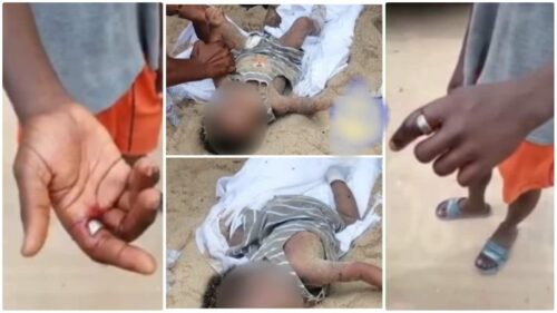 10 Months Old Baby Found Dead At Kasoa Hours After Sakawa Boys Ring Was Removed By A Dope Mallam - Video Trends