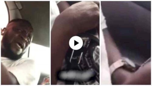 Guy Who Was Seen Ma$turbating In Commercial Bus Beats Lady That Video Him - Watch