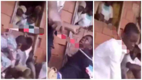 See What These Male Students Went Through After Taking In Wee - Video Below