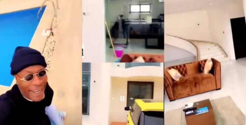 Shatta Wale Tour Fans In His New Mansion, Cars N Swimming Pool - Video Is Amazing