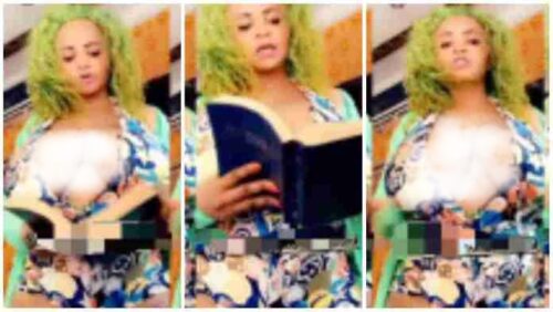 Social Media On Fire As Slay Mama Gives Sermon On Instagram With No Dress - Video