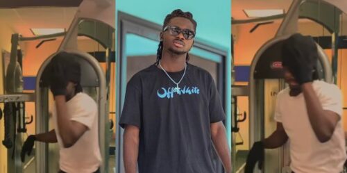 Video Of How Kuami Eugene Hit His Head On A Wall During Working Out Trends - Watch