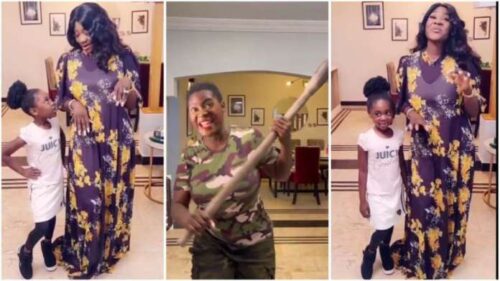 Mercy Johnson’s 2nd Daughter Trends With Her Shocking Acting Skills - Video Below
