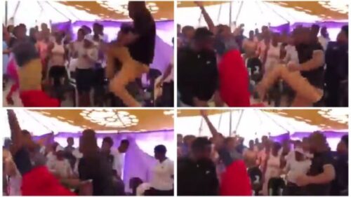 Pastor Kicks Female Church Member In The Belly During Deliverance Hour - Video Below