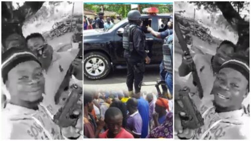 Motor Riders Holding Guns Pop Up Online After Bullion Van Robbery, Ɔbiaa Ɛndwane - Video