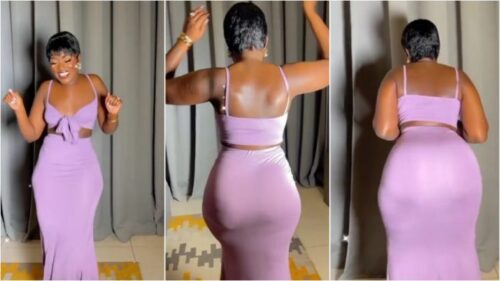 Fella Makafui Shakes The Dancefloor As She Tw3rks N Shakes Her Huge Backside - Video