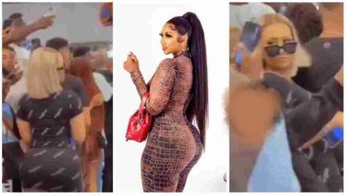 Hajia4Real Puts A Guy In His Place For Playing With Her Big Butt In A Club - Video