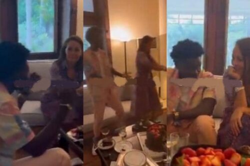 Artiste Kuami Eugene Meets And Hangout With France ambassador To Ghana Anne Sophie After complaining - Video Trends