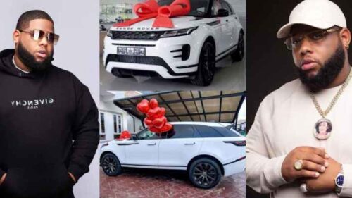 D-Black Gifts Baby Mama With New Range Rover On His 35Th Birthday - Video