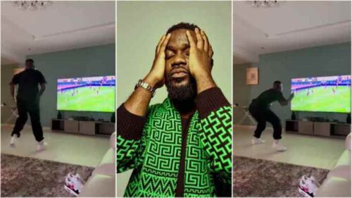Sarkodie's Reaction As Black Stars Loses To Morocco Is Priceless - Video