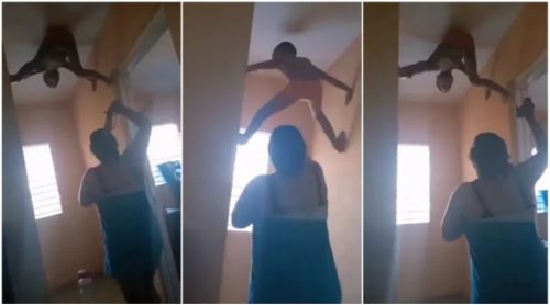 Boy Amazingly Turns Into Spiderman To Avoid Being Punished By His Mother
