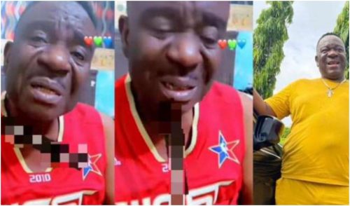 Sick Mr Ibu Cry And Begs Daughter To Drink His Medicine On His Behalf - Video