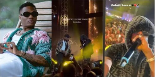Wizkid's Performance In Dubai Is A Must Watch One - Video